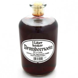 Brombeerwein 1l, Kelterei Hartmann