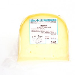 Schnittkäse mit Knoblauch ganz 1 Stück ca. 600g, Käse Deele