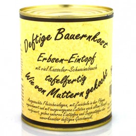 Erbsen-Eintopf 800ml, Tepe Feinkost