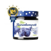 Die dicken Blauen, Bio-Beerenkompott (90%) 210 g, Bickbeernhof