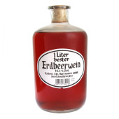Erdbeerwein 1l, Kelterei Hartmann