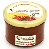 MMango Johannisbeere mit Vanille 180g, Die Marmeladen Manufaktur