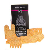 Münster-Plätzchen 'I love you' 150g, Alexianer-Werkstätten